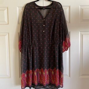 PLUS SIZE! Purple/Red Blouse!